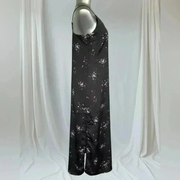 FREE 💟Women’s Long  Black Slip Dress - Picture 3 of 15